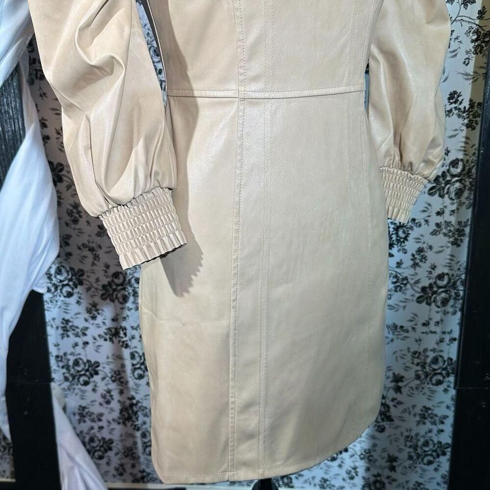 7-for-all-mankind Women's Tan Dress sz xs - Picture 3 of 8